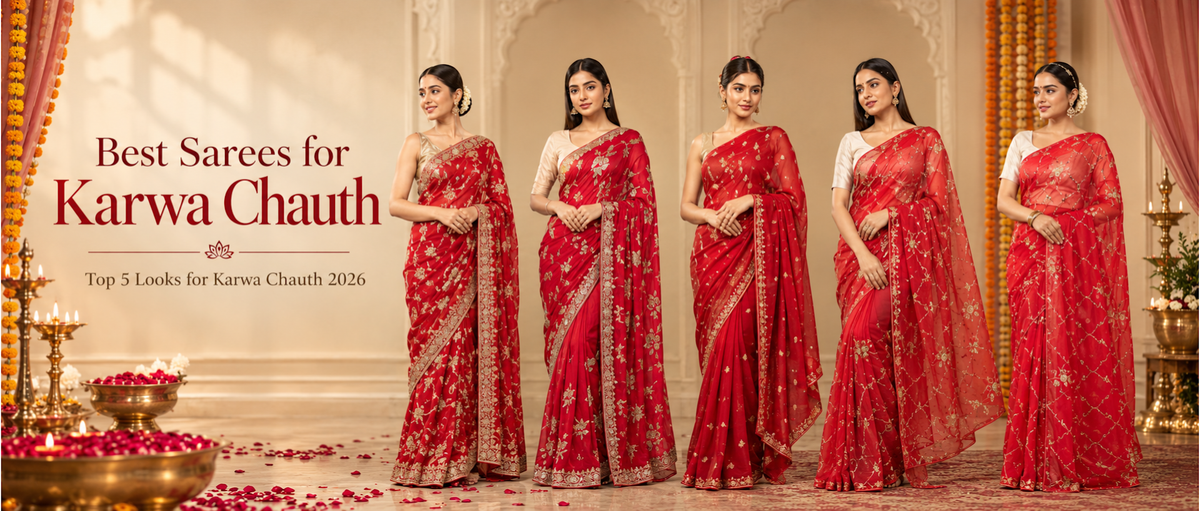 Best Sarees for Karwa Chauth