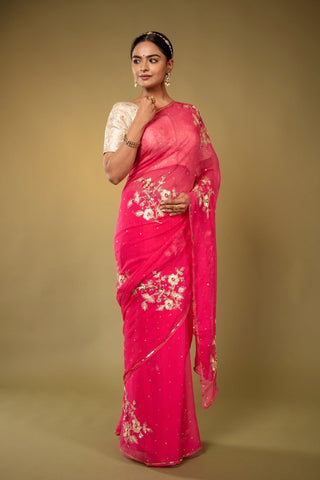 Fussia Chiffon Saree