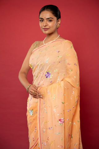 Pure Chiffon Saree