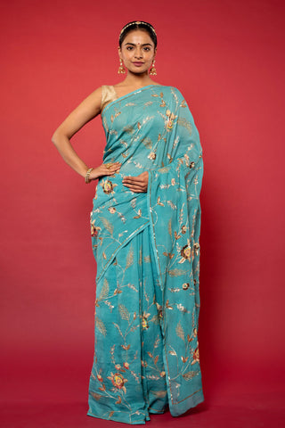 Indra Pure Chiffon Saree