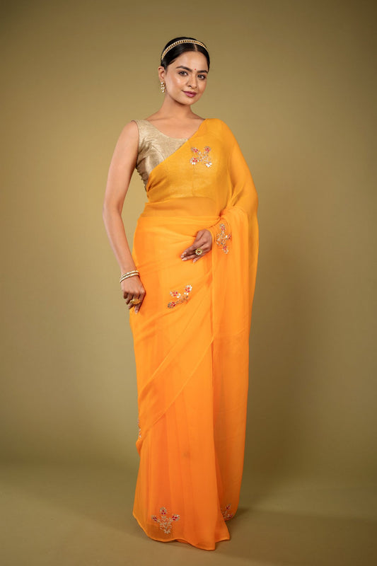 Chiffon Saree